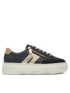 Rieker Sneakersy M1912-00 Czarny - Półbuty damskie - miniaturka - grafika 1