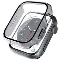 Akcesoria do smartwatchy - ﻿Etui + szkło Crong Hybrid Watch Case Apple Watch 4/5/6/7/SE/8/9 40/41MM (Cl - miniaturka - grafika 1