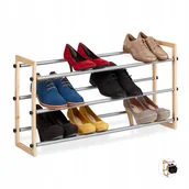 Szafki na buty - Szafka na buty Relaxdays 63,5 x 45 x 20 cm odcienie brązu - miniaturka - grafika 1