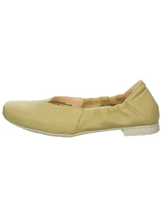 Think! Skórzane baleriny "Gaudi" w kolorze żółtym - Baleriny - miniaturka - grafika 1