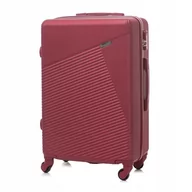 Walizki - Duża walizka BETLEWSKI BWA-053 L bordowa - miniaturka - grafika 1