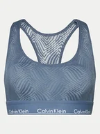Bielizna sportowa damska - Calvin Klein Underwear Biustonosz top 000QF7708E Niebieski - miniaturka - grafika 1