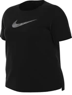 Koszulki i topy damskie - Nike FB4698-010 W NK DF Swoosh HBR SS Topy Długie Kobiety Black/Cool Grey Rozmiar 0X - miniaturka - grafika 1