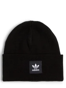 adidas Originals Czapka damska Kobiety Sztuczne włókno czarny jednolity, S/M - Czapki damskie - miniaturka - grafika 1
