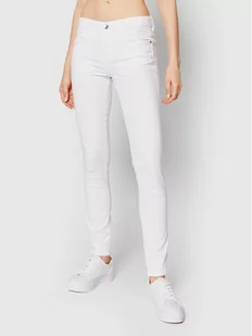 Guess Jeansy Curve X W1GAJ2 W77RE Biały Skinny Fit - Spodnie damskie - miniaturka - grafika 1