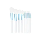 Pędzle do makijażu - Mimo By T4B Zestaw 9 Pędzli Do Makijażu Biały - miniaturka - grafika 1