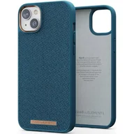 Etui i futerały do telefonów - Njord by Elements Etui z tkaniny Tonal do iPhone 14 Plus ciemny morski - miniaturka - grafika 1
