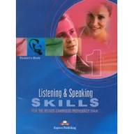 Pozostałe języki obce - Express Publishing CPE Listening &amp; Speaking Skills 1 SB OOP Virginia Evans, Sally Scott - miniaturka - grafika 1