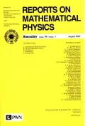 Czasopisma - reports on mathematical physics 86/1 - polska - miniaturka - grafika 1