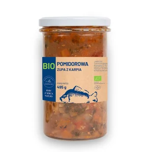 ZUPA POMIDOROWA RYBNA Z KARPIA BIO 495 g - RYBY Z SERCA NATURY - Dania dla dzieci - miniaturka - grafika 1