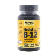 Witaminy i minerały dla sportowców - JARROW FORMULAS Methyl B12 1000Mcg - 100 Lozenges - miniaturka - grafika 1