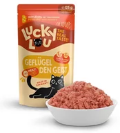Mokra karma dla kotów - Lucky Lou Lifestage Adult Drób saszetka 125g - miniaturka - grafika 1