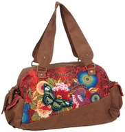 Torebki damskie - Desigual Bols_Lerida 28X5177, damska torba na ramię 40 x 24 x 18 cm (szer. x wys. x gł.), Czerwony Borgoña 3007, 40x24x18 cm (B x H x T) - miniaturka - grafika 1