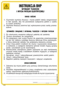 Instrukcje stanowiskowe BHP - IAG58 INSTRUKCJA BHP WYMIANY TŁUSZCZU I MYCIA PATELNI ELEKTRYCZNEJ, HN - PŁYTA ELASTYCZNA 0,4MM; (245X350MM) - miniaturka - grafika 1