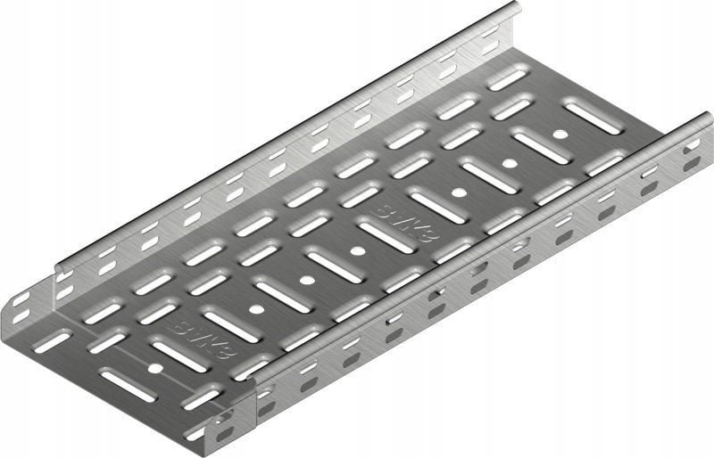 Baks Korytko kablowe perforowane 400/42 głubość 1,0mm KGJ400H42/3 141216 /3m/ 141216