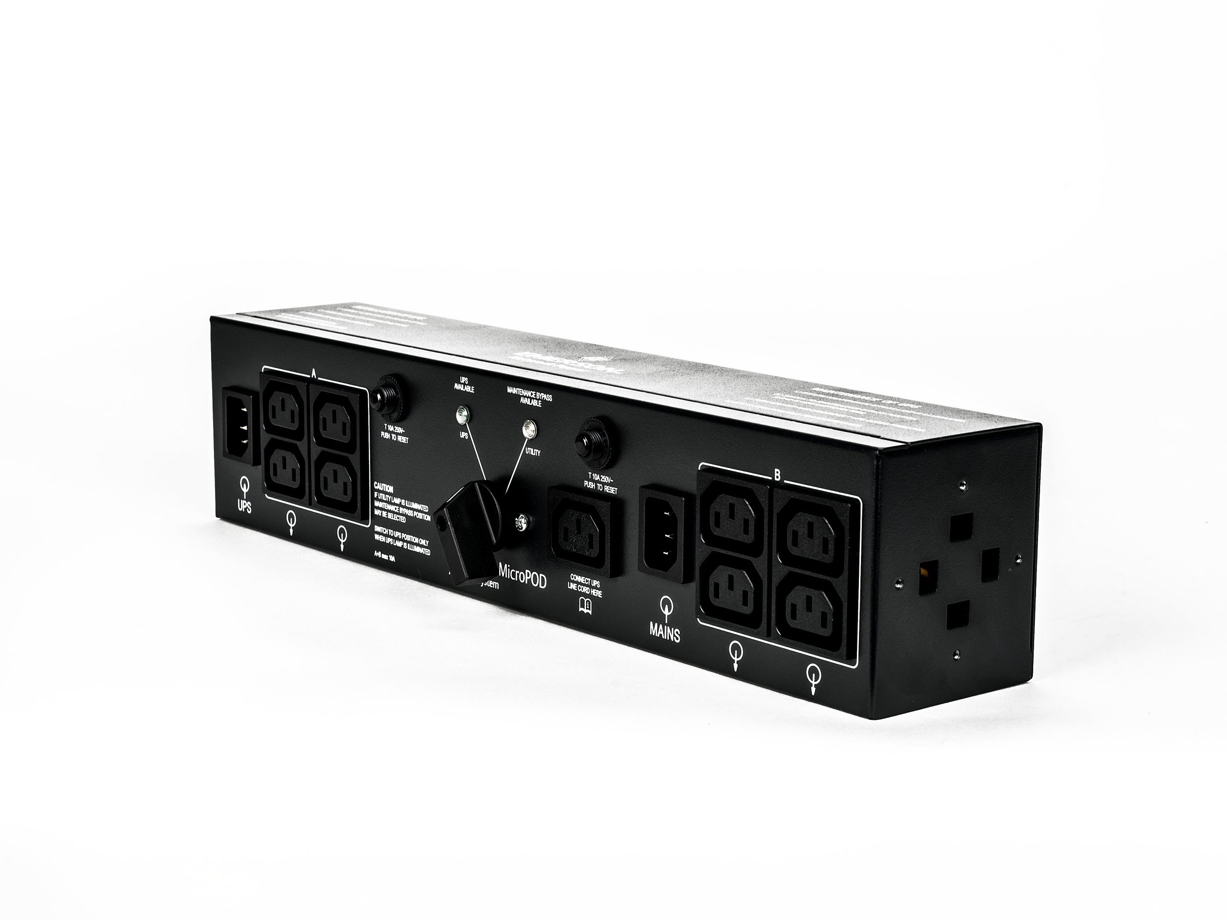 UPS Vertiv Liebert MicroPod - Przełącznik obejściowy - Prąd zmienny 230 V - dla Liebert GXT3-1000RT230, GXT3-1500RT230, GXT3-2000RT230, GXT3-700RT230, PSI PS750RT3-230 MP2-210K