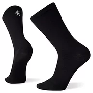 Skarpetki damskie - Smartwool Męskie skarpety trekkingowe Classic Edition Zero Cushion Liner Crew, Czarny, X-Large - miniaturka - grafika 1