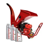 Rozdrabniacze do gałęzi - Rozdrabniacz spalinowy GREENSO WMS301 Weima + Olej do kosiarki NAC SAE 30 2600 ml - miniaturka - grafika 1