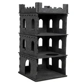 Legowiska dla kotów - CanadianCat Company zamek dla kota Felty Fort - ok. dł. 55 x szer. 55 x wys. 108 cm - miniaturka - grafika 1