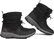 Buty sportowe damskie - Kappa Buty damskie Kappa Numar czarne 243239 1171 37 - miniaturka - grafika 1