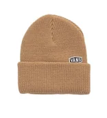 Czapki damskie - Czapka zimowa VANS Hex Patch Cuff Beanie Warm Taupe VN000QAUE2V1 - miniaturka - grafika 1