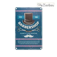 Wyposażenie studia tatuażu - Tablica ozdobna barber B031 - miniaturka - grafika 1