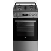 Kuchenki gazowo-elektryczne - BEKO FSM52339TXDS - miniaturka - grafika 1