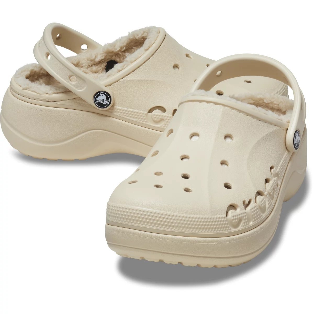 Crocs Damskie Ocieplane Chodaki Buty Baya Platform Lined 208708 Clog 42-43
