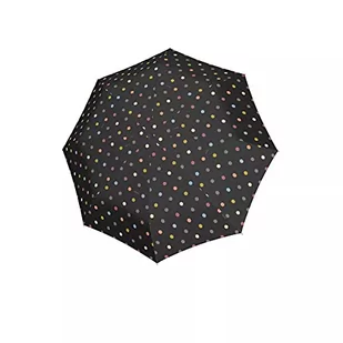 reisenthel Umbrella Pocket duomatic automatyczny parasol kieszonkowy w kropkach z dużym przyciskiem i ergonomicznym uchwytem – 28 x 4,5 x 5 cm – waga 350 g - Parasole - miniaturka - grafika 1