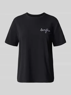 T-shirt z nadrukowanym motywem model ‘NORA’ - Koszulki i topy damskie - miniaturka - grafika 1