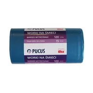 Worki na śmieci - Worek na śmieci LDPE 120 l 15 szt. Pucuś - miniaturka - grafika 1