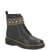 Botki damskie - Michael Kors Skórzane botki HASKELL CUFF - miniaturka - grafika 1