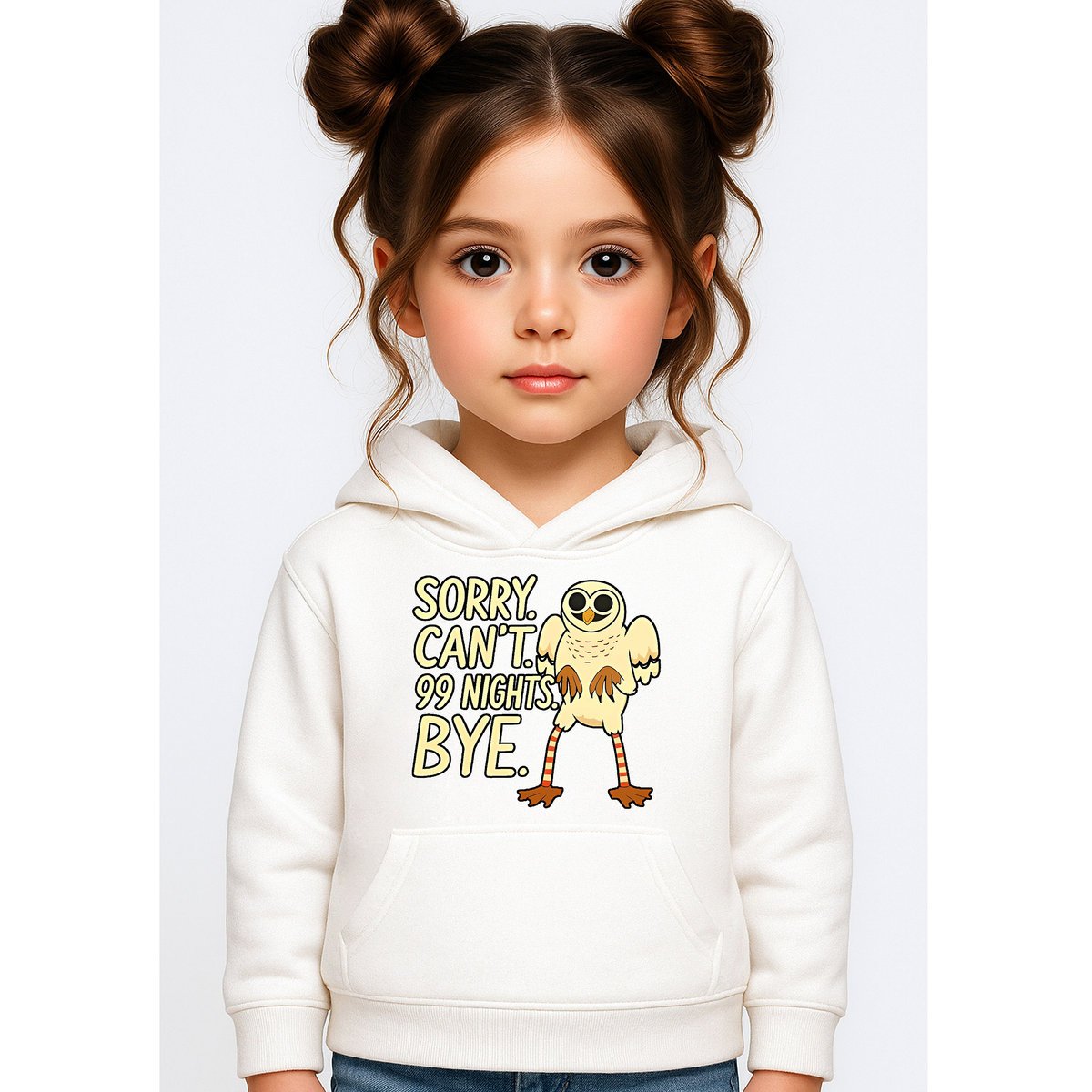 BLUZA DZIECIĘCA Z KAPTUREM 99 NOCY W LESIE ROBLOX 122-128 PREZENT