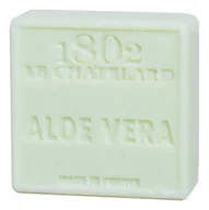 Mydła - Le Chatelard, kwadratowe mydło marsylskie Aloe Vera, 100 g - miniaturka - grafika 1