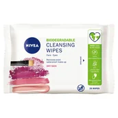 Chusteczki do demakijażu - Biodegradable Cleansing Wipes biodegradowalne łagodzące chusteczki do demakijażu 25szt - miniaturka - grafika 1