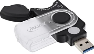 Czytnik InLine InLine® Mobile card reader USB 3.0, for SD/SDHC/SDXC, microSD - Czytniki kart pamięci - miniaturka - grafika 1