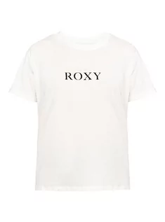 Koszulki i topy damskie - ROXY Modna koszulka damska biała M - grafika 1