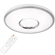 Lampy sufitowe - Polux Plafon LAMPA sufitowa LEON 310774 okrągła OPRAWA LED 24W 2700-6500K metalowa biała 310774 - miniaturka - grafika 1