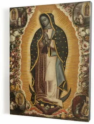 Matka Boża z Guadalupe - obraz na płótnie canvas - Ikony i obrazy sakralne - miniaturka - grafika 1