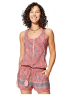 Kombinezony - Ipanima Kombinezon w kolorze turkusowo-jasnoróżowo-czerwonym - miniaturka - grafika 1