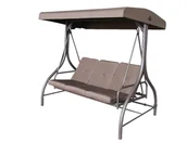 Meble ogrodowe - HECHT MARIOLU 2w1 HUŚTAWKA OGRODOWA BUJANA Z DASZKIEM 3 OSOBOWA MEBLE OGRODOWE - miniaturka - grafika 1