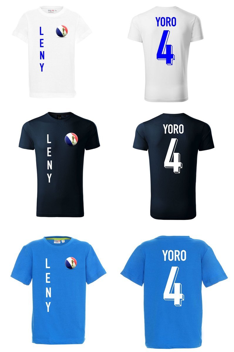 Koszulka FRANCJA Leny YORO 4 jr