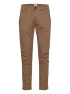 Spodnie męskie - Camel Active Spodnie chino w kolorze jasnobrązowym - miniaturka - grafika 1