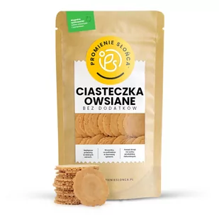 Ciasteczka owsiane 250g - Ciastka - miniaturka - grafika 1
