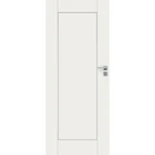 Drzwi wewnętrzne - DRE Skrzydło drzwiowe Alva 3 pełne Biel alpejska 70L - miniaturka - grafika 1