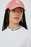 Koszulki sportowe damskie - The North Face t-shirt bawełniany kolor biały - miniaturka - grafika 1