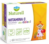 Witaminy i minerały - Naturell Witamina C dla dzieci x 60 tabl - miniaturka - grafika 1