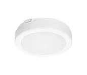 Lampy sufitowe - LED Plafon łazienkowy z czujnikiem NAIROS LED/12W/230V IP65 biały +pilot - miniaturka - grafika 1