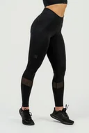 Spodnie sportowe damskie - Legginsy damskie Nebbia Intense Women's High Waist Push-Up Leggings Heart-Shaped Black L - miniaturka - grafika 1