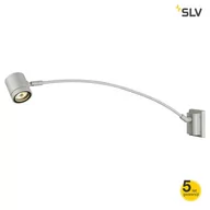 Oprawy, klosze i abażury - SLV Oprawa ścienna NEW MYRA DISPLAY CURVE.GU10 IP55 srebrna 233134 - miniaturka - grafika 1